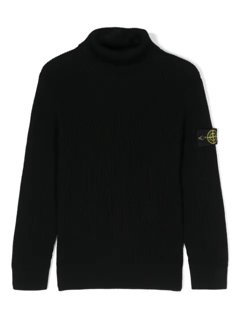 Stone Island Junior Maglione con applicazione Compass