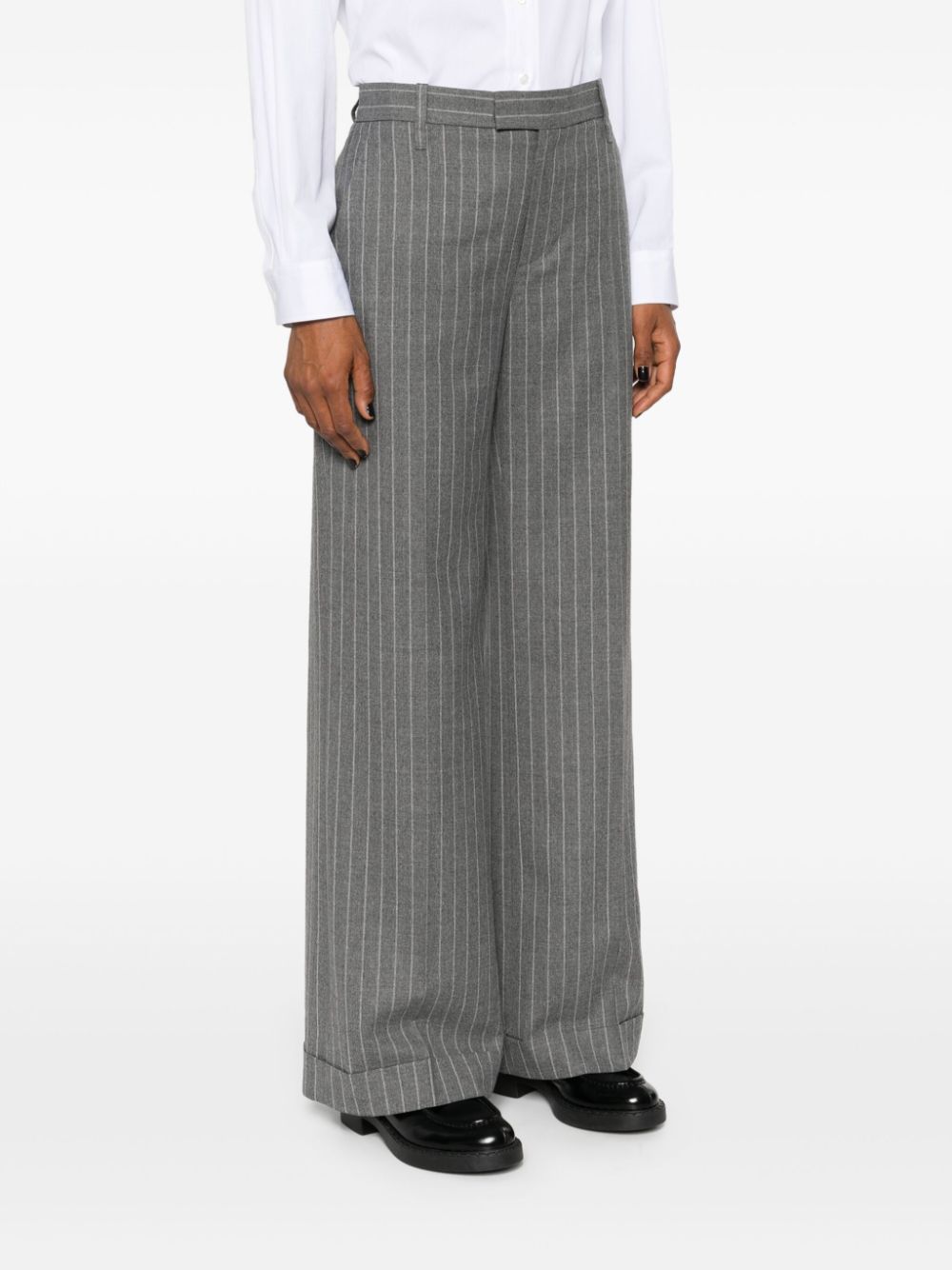 Brunello Cucinelli striped tailored trousers Women