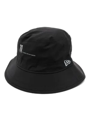 Visvim logo-embroidered Bucket Hat | Black | FARFETCH