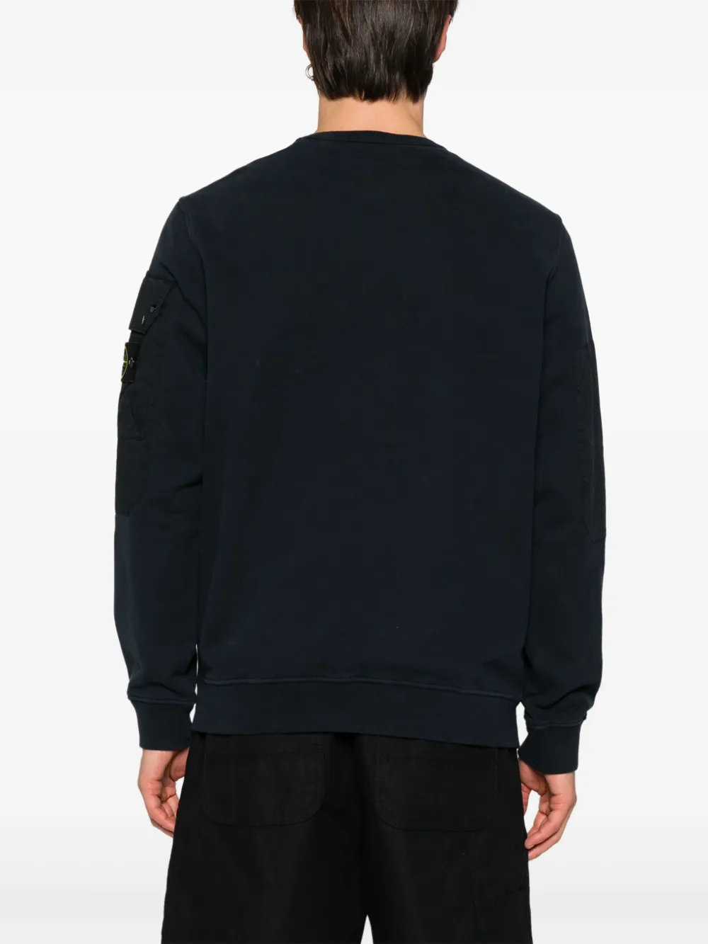 Stone Island コンパスバッジ スウェットシャツ | ブルー Stone Island コンパスバッジ スウェットシャツ | ブルー