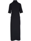 Brunello Cucinelli high-neck maxi dress - Black