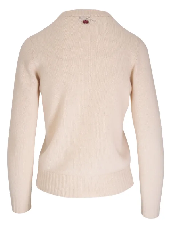 Agnona Lipstick Jumper Neutrals FARFETCH IN