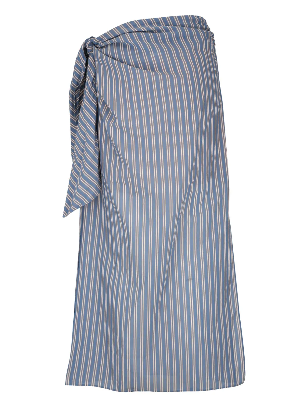 Brunello Cucinelli Gestreepte midi-rok - Blauw