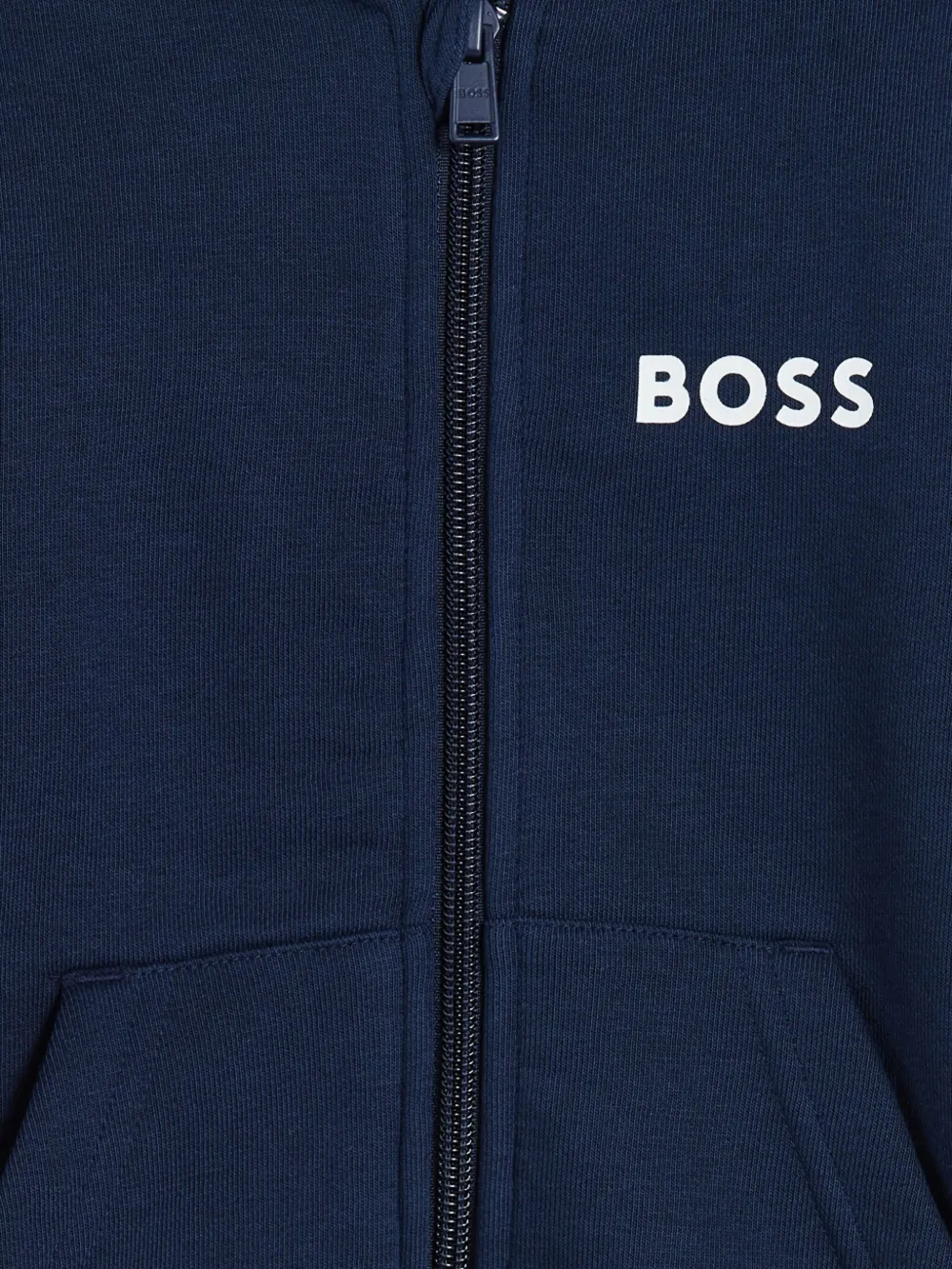 BOSS Kidswear Trainingspak met logoprint Blauw