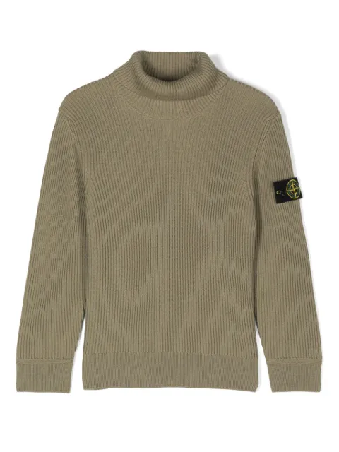 Stone Island Junior Compass-badge sweater