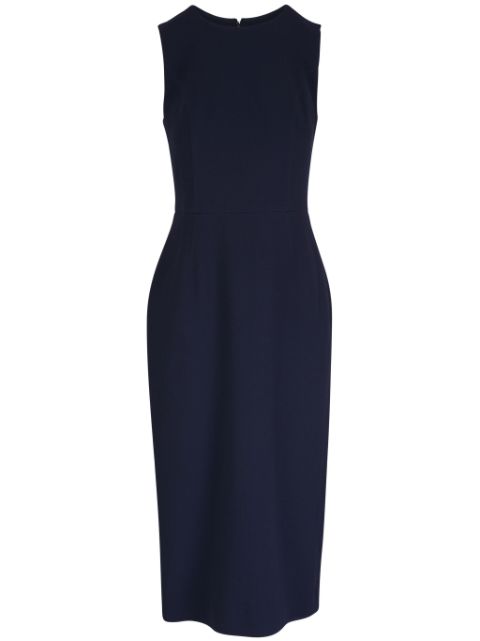 Carolina Herrera tailored virgin-wool midi dress Women