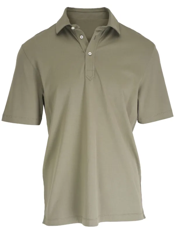 BRUNELLO CUCINELLI ポロシャツ　グリーングレー BRUNELLO CUCINELLI ポロシャツ グリーングレー