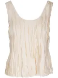 Vince Crushed tank top - Neutrals