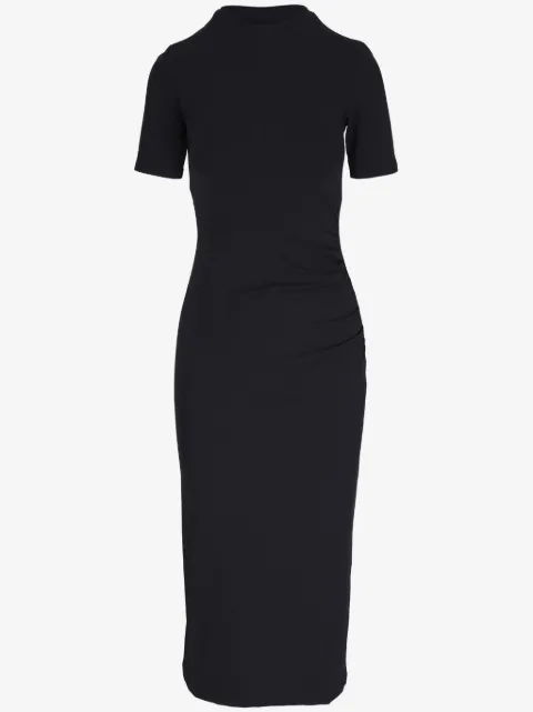 Vince side-draped midi dress