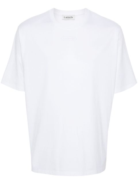 Lanvin logo-embroidered T-shirt Men