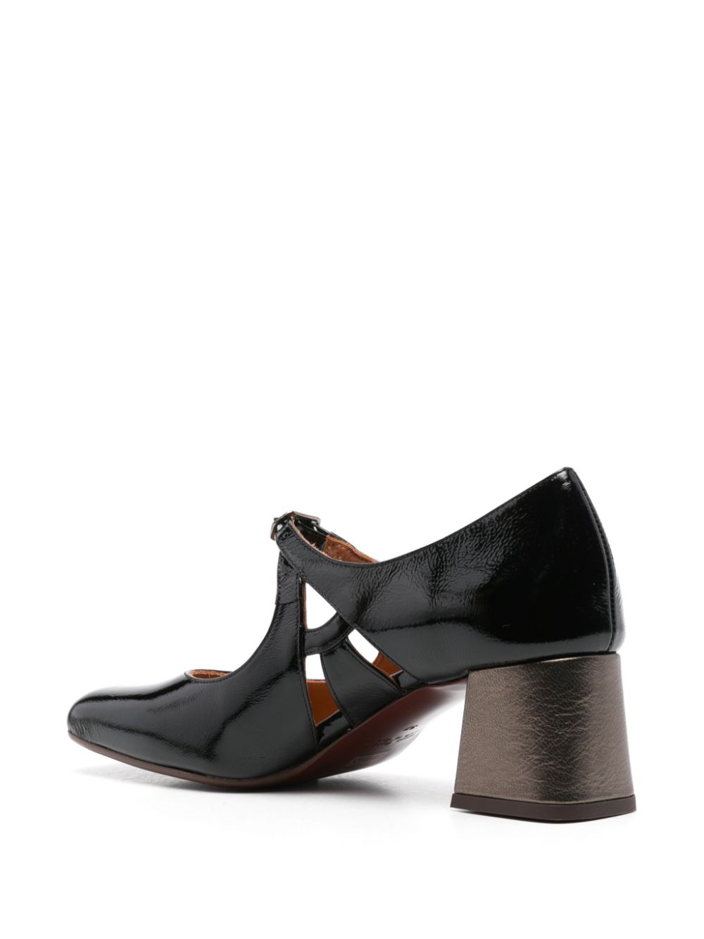 Chie Mihara Vysta 50mm leather pumps Black