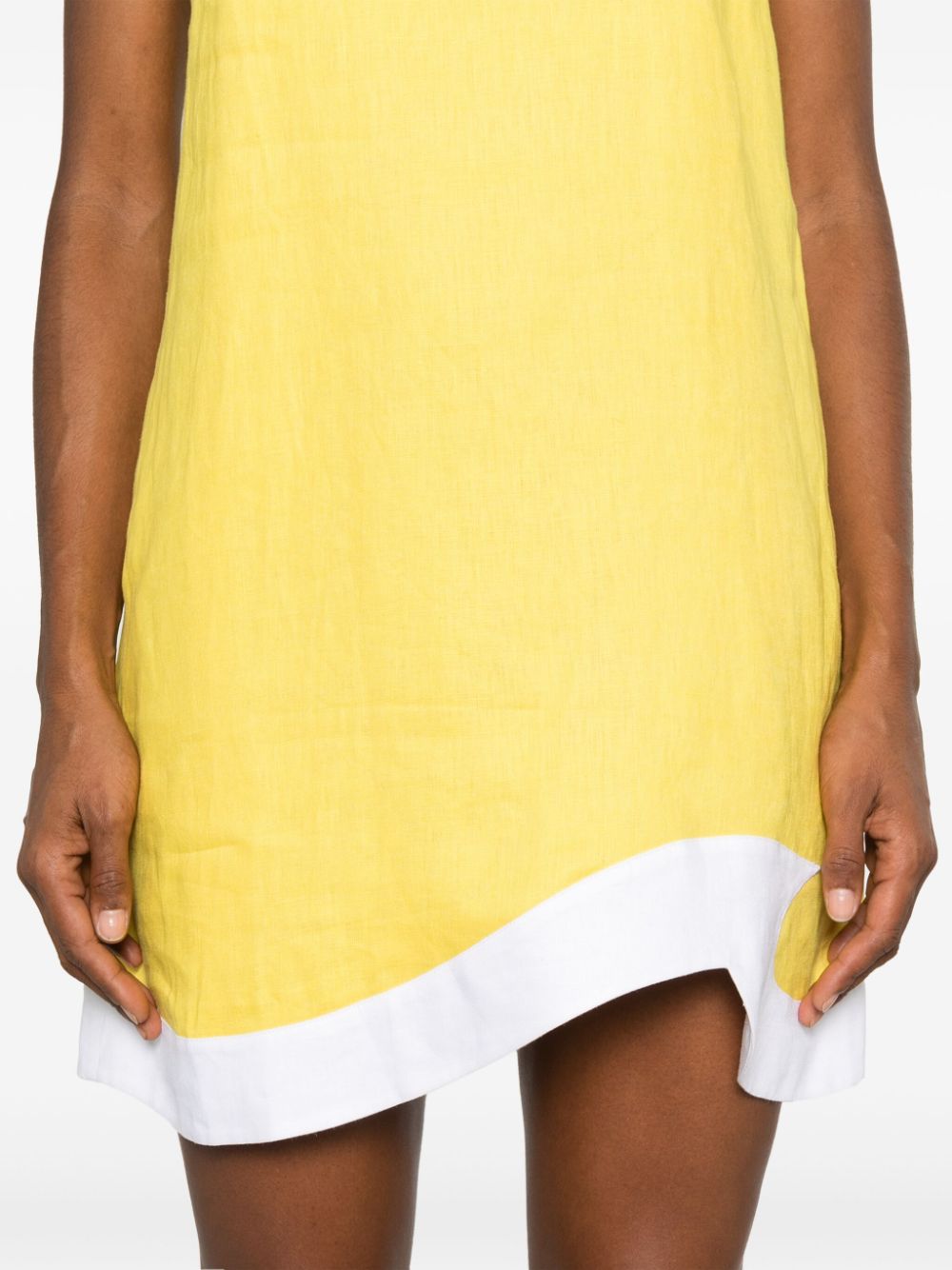 Shop Staud Allori Dress In Yellow