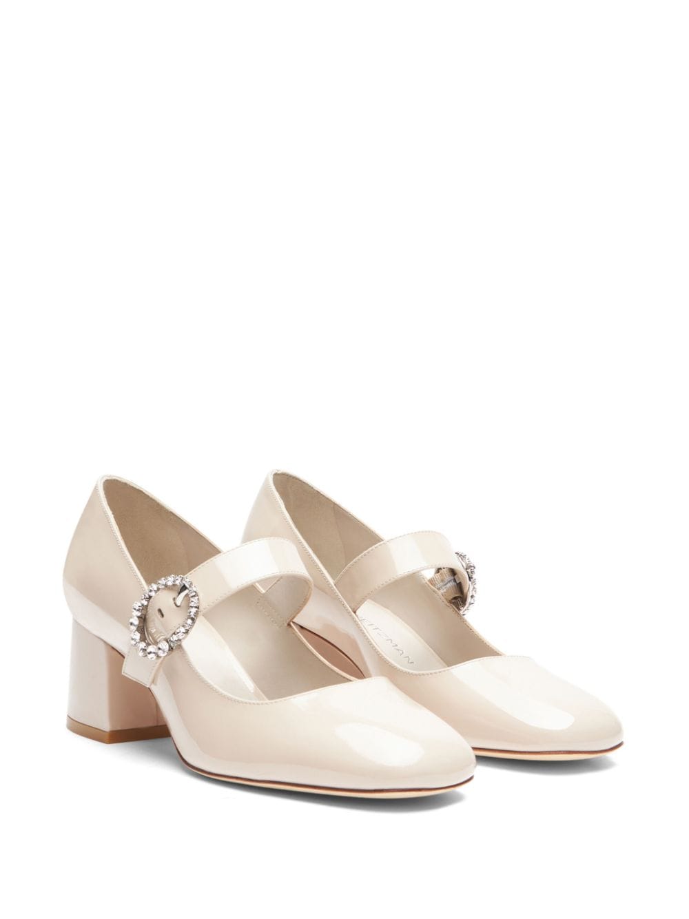 Shop Stuart Weitzman 60mm Sloane Pumps In White