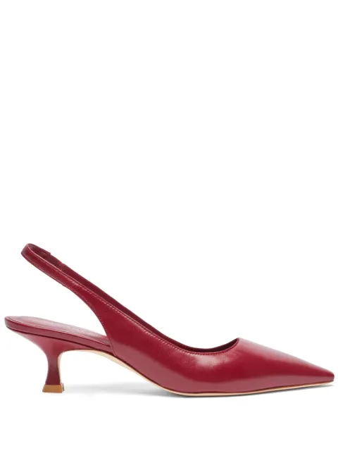 Stuart Weitzman Scarpin Naomi de couro