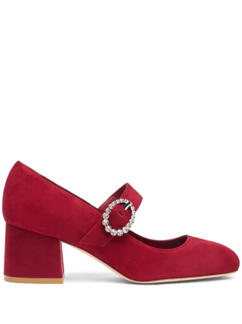 Stuart Weitzman 65mm Skyhigh suede pumps