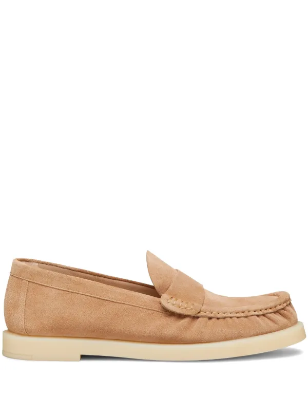 Stuart Weitzman Blake Loafers | Brown | FARFETCH display picture 1