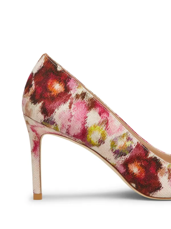 Floral print pumps cheap