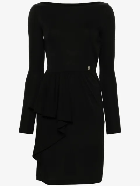 John Galliano Pre-Owned 2010 boat-neck midi dress