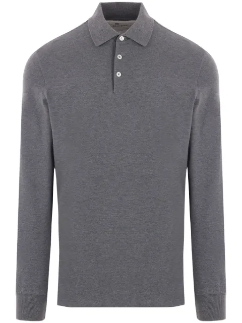 Brunello Cucinelli piqué-cotton polo shirt