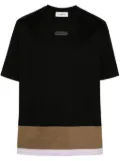 Lanvin striped T-shirt - Black