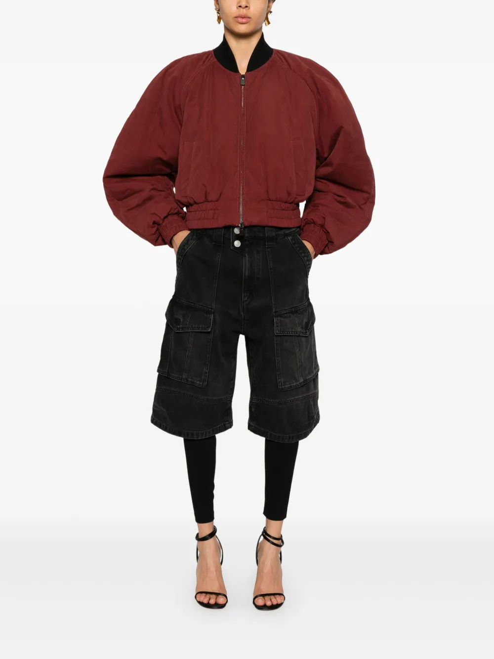 MARANT ÉTOILE Hortens shorts - Zwart
