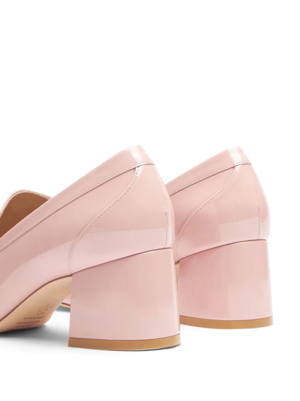 Stuart Weitzman Sleek 60 mm leren pumps Roze