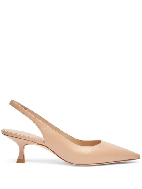 Stuart Weitzman 35mm Naomi leather pumps