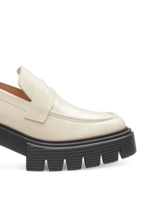 Stuart Weitzman 60mm Soho Loafers | Neutrals | FARFETCH