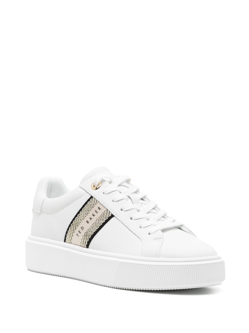 Ted Baker Lornie leren sneakers - Wit