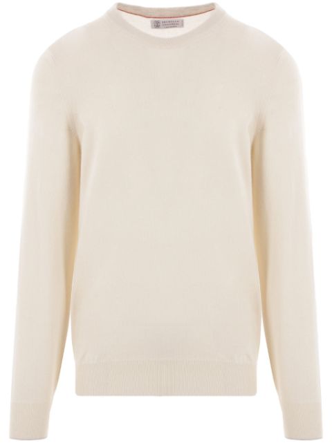 Brunello Cucinelli crew-neck cashmere jumper Men