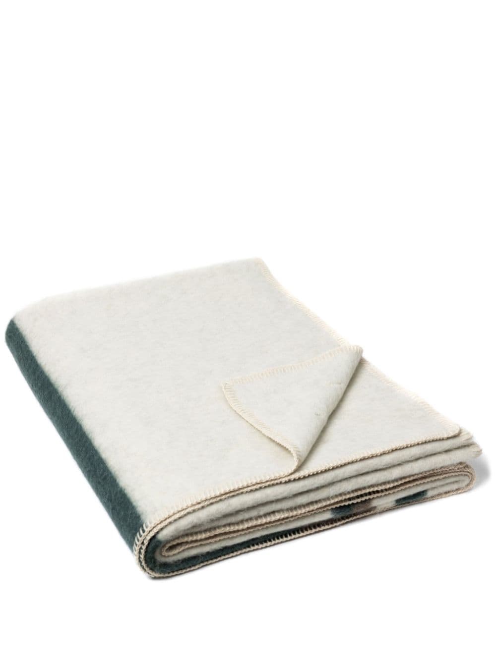 Shop Blacksaw Kimura Alpaca-wool Blanket (150cm X 200cm) In Neutrals