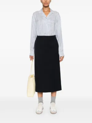 ワンピース THE ROW Women Mid Skirts 7812Y688 DGM GREY SOFT MIDI SKIRT - Mink marl | ZARA United States