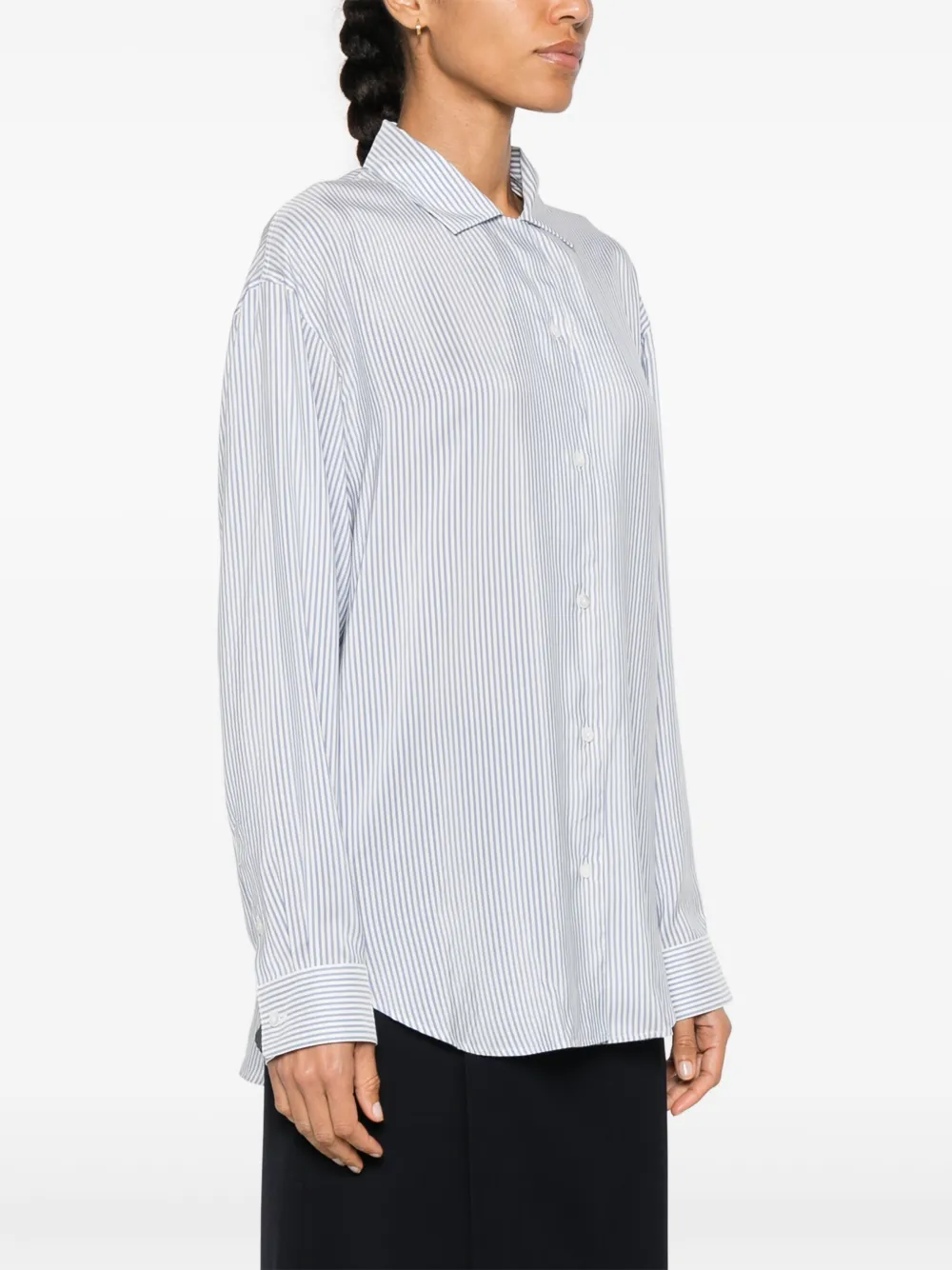 The Row Valene blouse Blauw