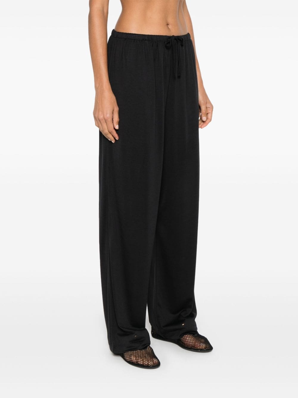 Shop The Row Lanuit Trousers In Black