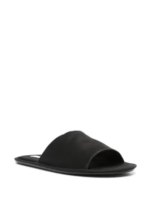 【THE ROW】シルク & アセテート製 Frances Open Toe Slipper The Row | Frances slipper open toe flats | Savannahs