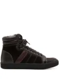 Moncler high top trainer - Brown