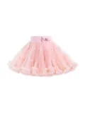Mimi Tutu bow-detailing tulle skirt - Pink