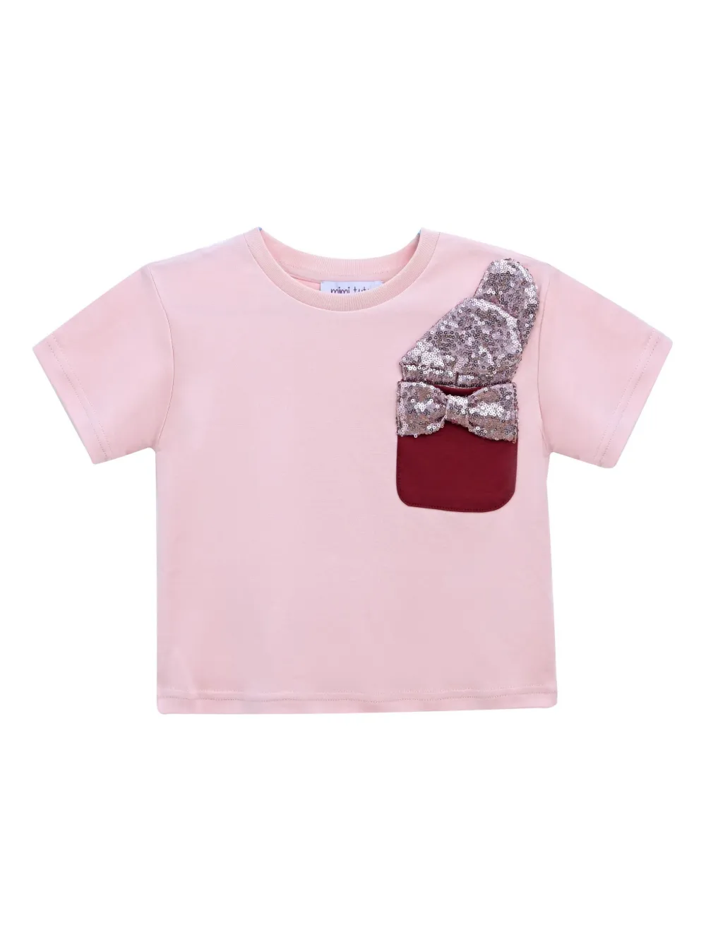 Mimi Tutu T-shirt rok verfraaid met pailletten Roze