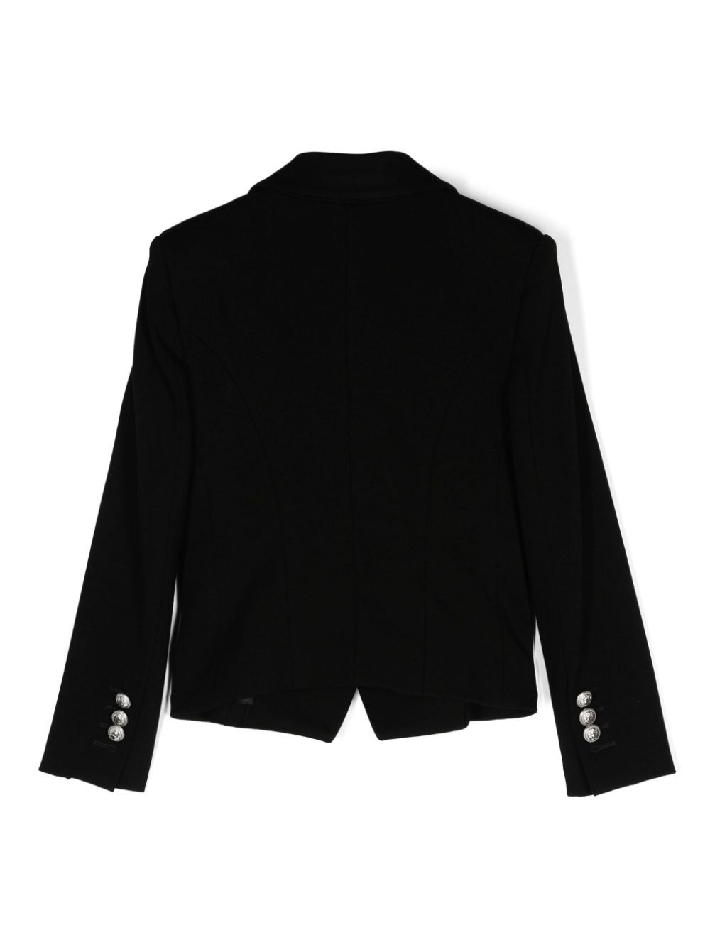 Balmain Kids Blazer met dubbele rij knopen - Zwart