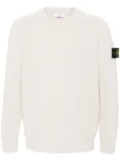 Stone Island Compass-badge crew-neck jumper - Neutrals