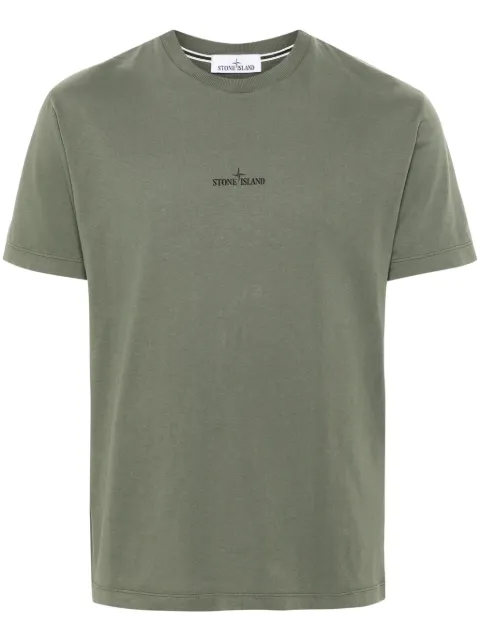 Stone Island Compass-motif cotton T-shirt