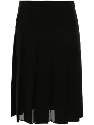 Marni グラフィック シルクスカート | ブルー | FARFETCH JP