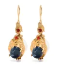 Marni pearl-detail drop earrings - White