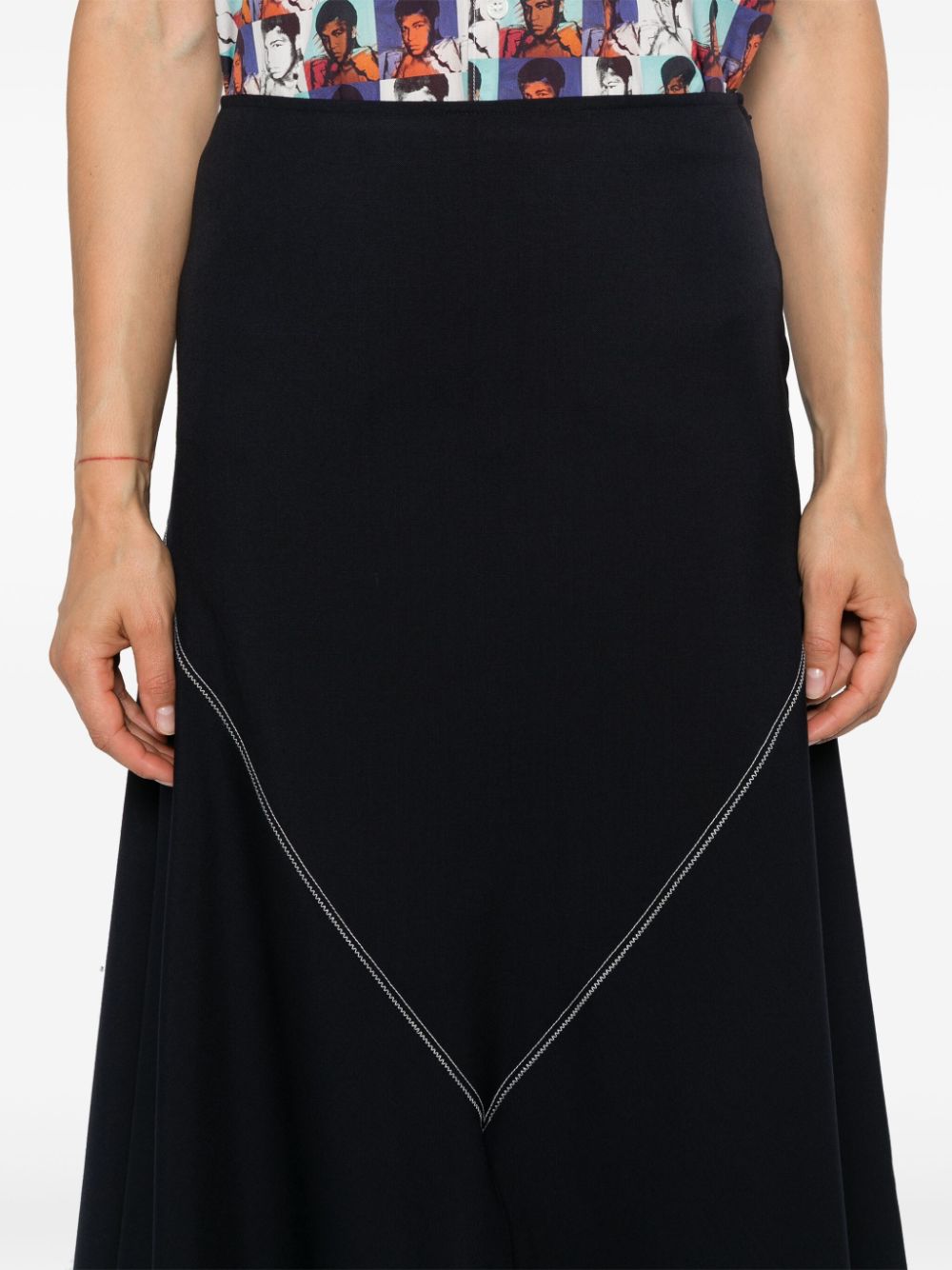 Affordable Marni high-waist midi asymmetric skirt Women