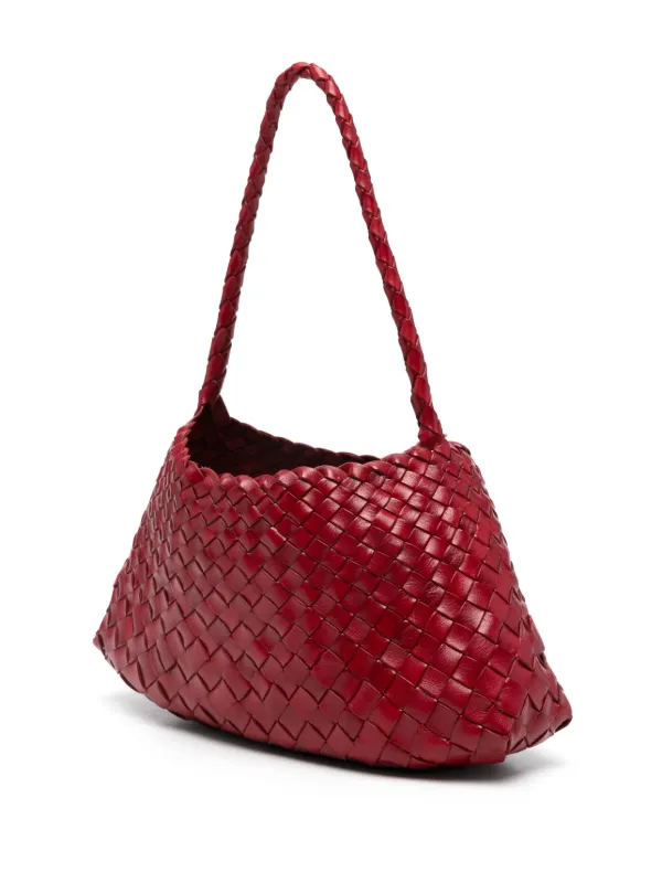 DRAGON DIFFUSION | ROSANNA 8943 TAN [正規品/関税込] Dragon Diffusion - Rosanna Black Woven Leather Bag