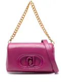 LIU JO Glossy LaPuffy shoulder bag - Purple