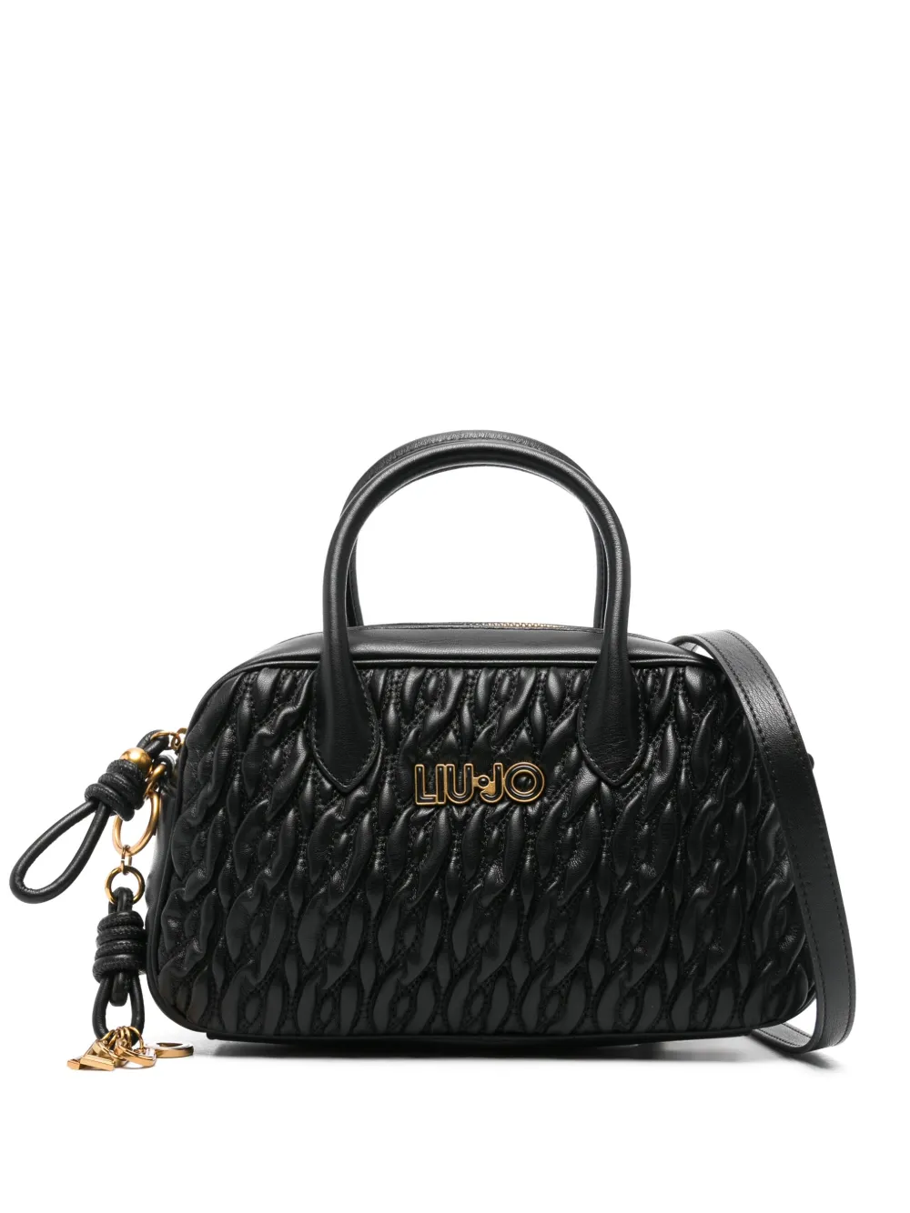 LIU JO MittelgroBe Bowling Tote Bag Schwarz FARFETCH DE