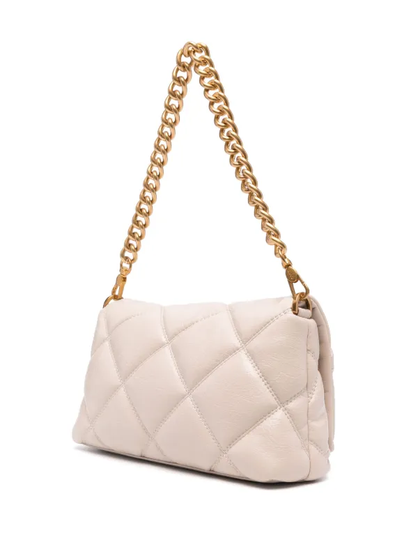 LIU JO LaPuffy ショルダーバッグ M | ニュートラル | FARFETCH JP