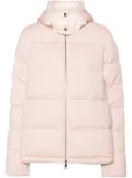 Moncler Arimi knitted hooded jacket - Pink