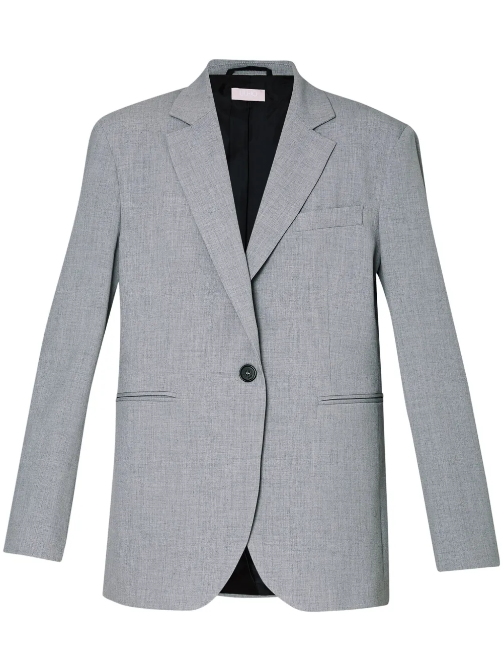 LIU JO Blazer met enkele rij knopen Grijs